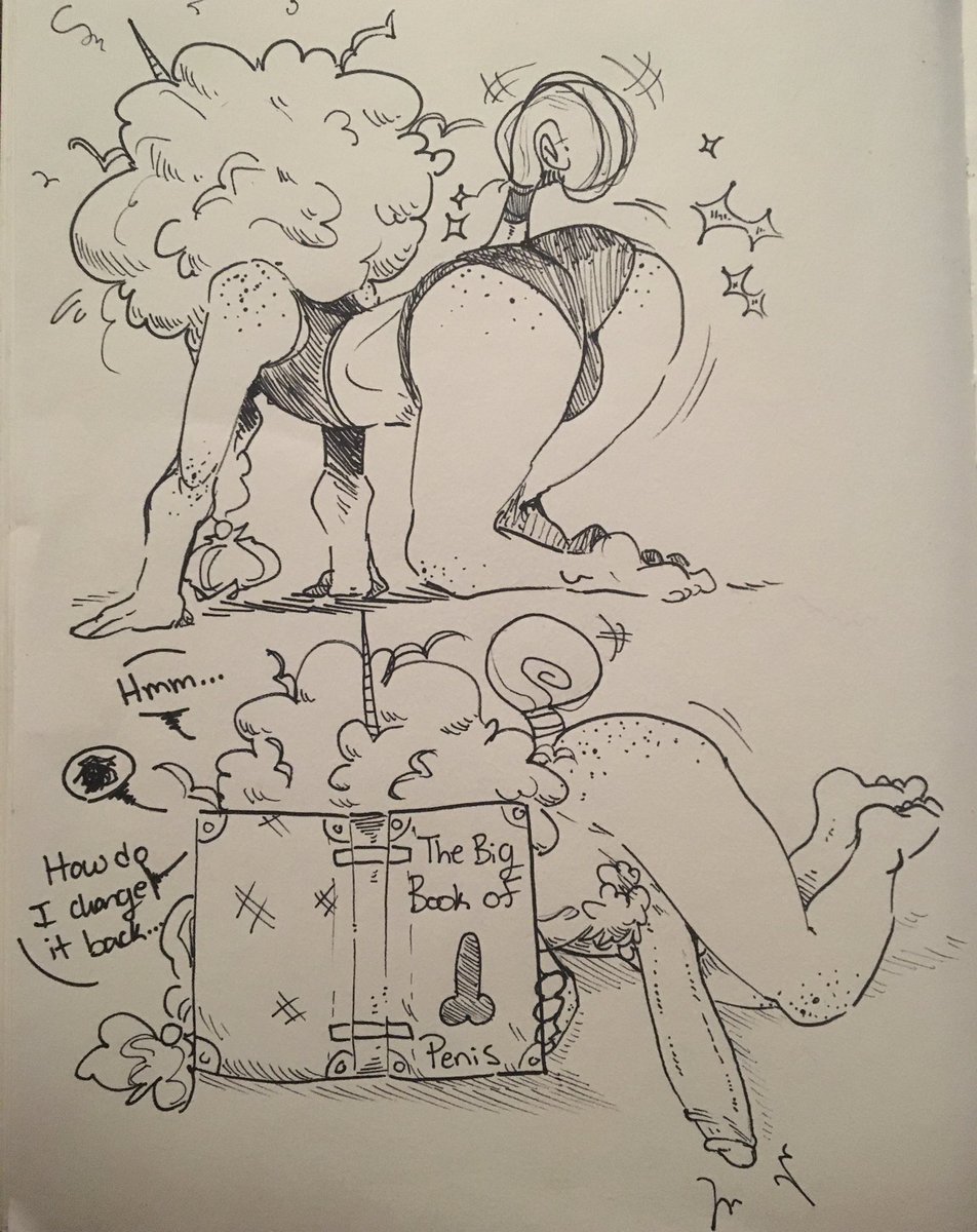 text, text bubble, bent over, huge cock, reading, saltiest master, sparkle, 