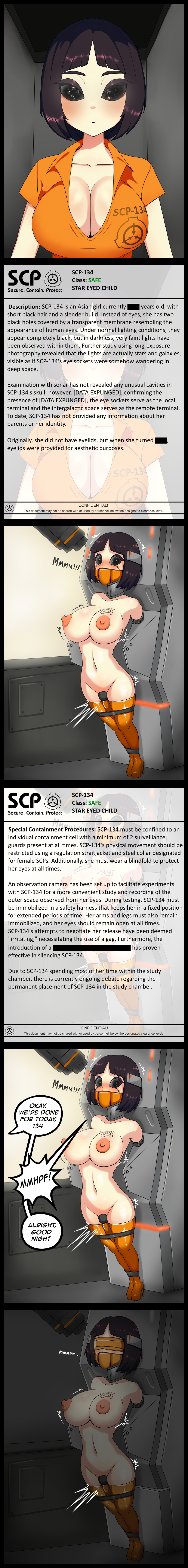 scp containment breach, scp foundation, alternate version at source, alternate version available, comic, english dialogue, english text, scp, speech bubble, text, text bubble, 1girls, aged up, alternate version, ananakawaii, arms behind back, asian, asian female, bad end, better version, big breasts, black hair, blind, blindfold, bondage, breasts, camera, d-class, eyelashes visible through hair, female, femsub, forced orgasm, gag, gagged, gagged speech, high heel boots, mouth gag, muffled, navel, nipples, no bra, no panties, original version at source, original version available, prisoner, pussy, restrained, scp-134, short hair, solo, star, star eyes, stationary restraints, stella (scp), tattoo, third subdivision studios, trembling, twitching, vibrator, vibrator in pussy, 