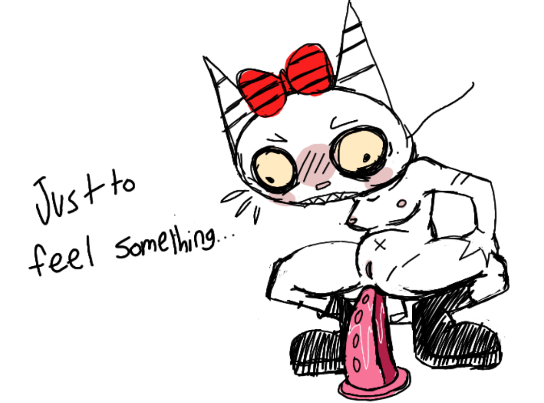 cat girl, catgirl, dildo, dildo in ass, dildo insertion, dildo penetration, dildo riding, dildo sitting, emo, emo girl, feline, female, goth, goth girl, hot topic, mascot, naked, naked female, riding dildo, smolzd, squatting, sweetypuss, 