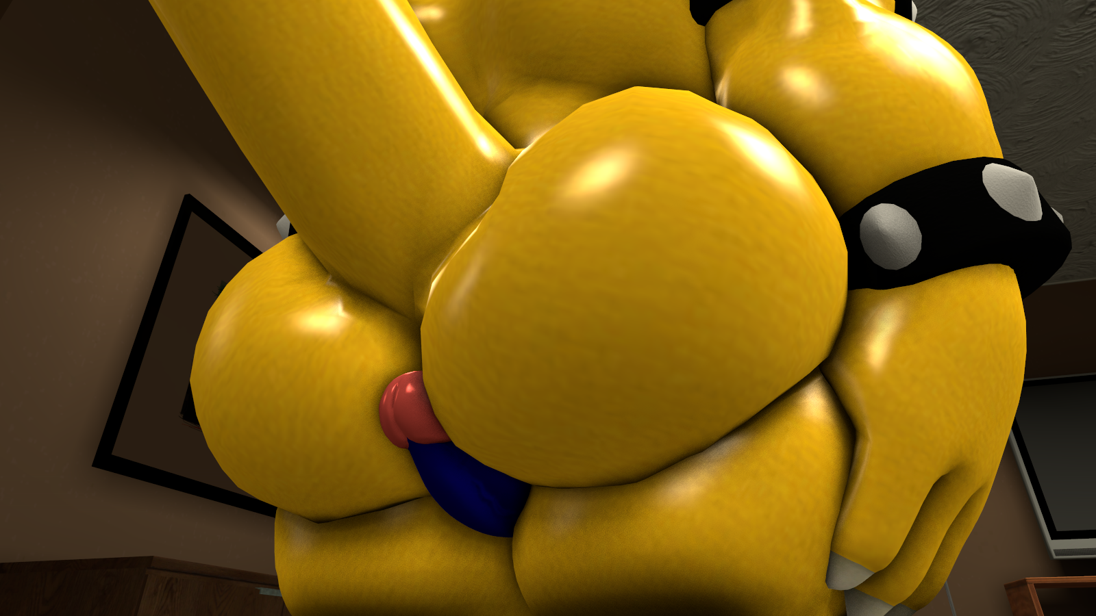 bowser, koopa, sonic the hedgehog, mario (series), nintendo, sega, sonic (series), sonic the hedgehog (series), 3d, crossover, source filmmaker, 2boys, anthro, anthro on anthro, ass, ass focus, big ass, blue penis, bracelet, dumptruck ass, duo, erection, fat ass, furry, furry male, furry only, gay, genitals, gigantic ass, hedgehog, huge ass, indoors, interspecies, large ass, male, male/male, mammal, maxdistortion, penis, penis between thighs, reptile, scalie, sex, standing, standing sex, tail, thick ass, thick thighs, thighs, unseen male face, yaoi, yellow skin, 
